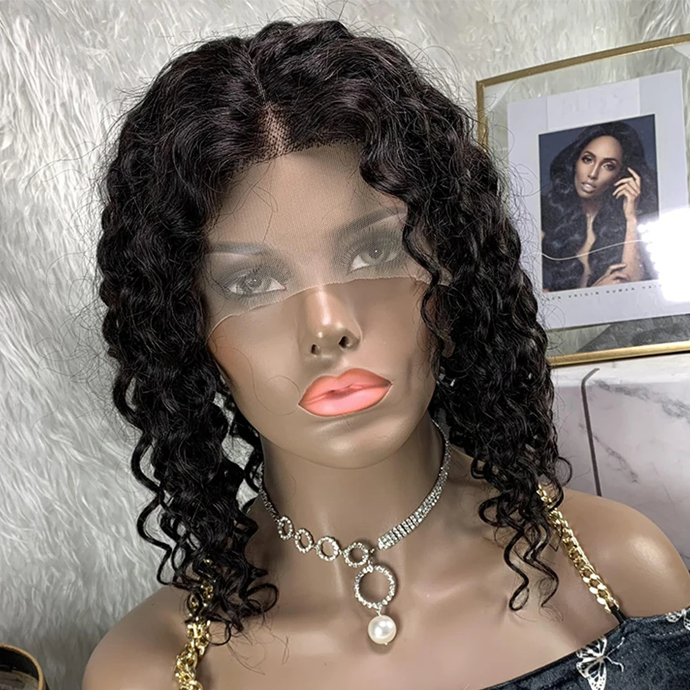 Water Wave Lace Frontal Human Hair Wigs for Women Cheap Jerry Curly Human Hair Wig Brazilian 16inch Deep Wave Bob Wig PrePlucked
Water Wave Lace Frontal Human Hair Wigs for Women Cheap Jerry Curly Human Hair Wig Brazilian 16inch Deep Wave Bob Wig PrePlucked