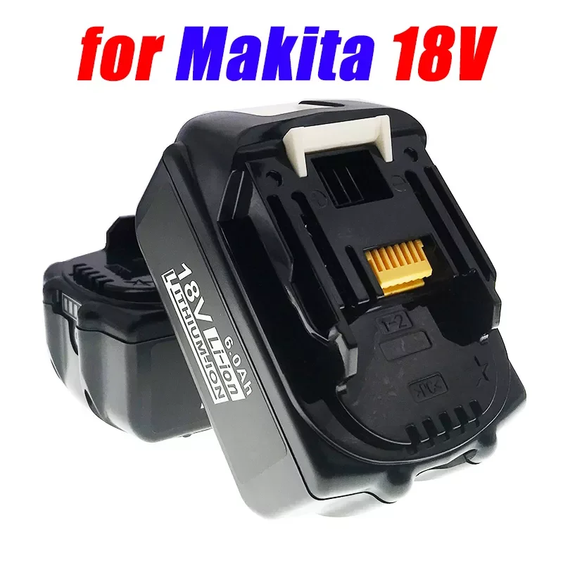 Latest Upgraded BL1860 Rechargeable Battery 18 V 6000mAh Lithium ion for Makita 18v Battery BL1840 BL1850 BL1830 BL1860B LXT 400 
Latest Upgraded BL1860 Rechargeable Battery 18 V 6000mAh Lithium ion for Makita 18v Battery BL1840 BL1850 BL1830 BL1860B LXT 400