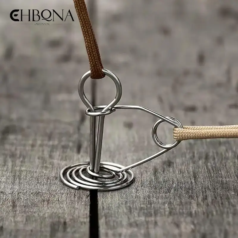 10Pcs/Set Spiral Shaped Spring Octopus Deck Peg Durable Rope Buckle Awning Tent Stakes Hook Board Peg Camping Hiking Accessories
10Pcs/Set Spiral Shaped Spring Octopus Deck Peg Durable Rope Buckle Awning Tent Stakes Hook Board Peg Camping Hiking Accessories