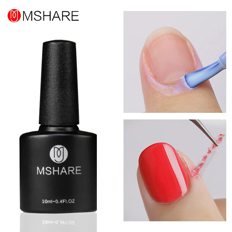 MSHARE 10ML Peel Off Latex Tape Anti-overflow Cuticle Nail Skin Protector Odor-Free Nail Polish Nail Art Care Tool Glue
MSHARE 10ML Peel Off Latex Tape Anti-overflow Cuticle Nail Skin Protector Odor-Free Nail Polish Nail Art Care Tool Glue