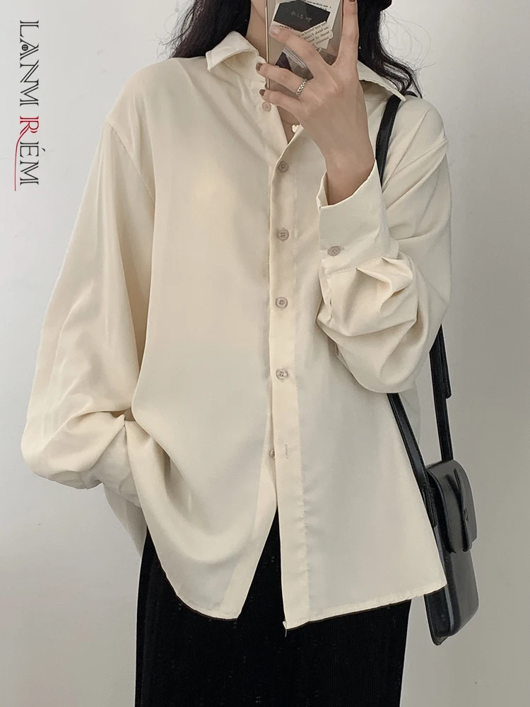 LANMREM свободные рубашки для женщин отложной воротник однобортные рубашки с длинными рукавами Женский Повседневный Топ 2022 Осень Новый 2R1164
LANMREM свободные рубашки для женщин отложной воротник однобортные рубашки с длинными рукавами Женский Повседневный Топ 2022 Осень Новый 2R1164