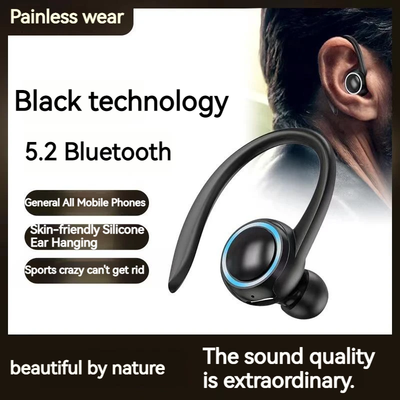 Новые беспроводные Bluetooth-наушники T10 с подвесными ушками, спортивные водонепроницаемые мини-наушники с шумоподавлением, 5.2, деловые Bluetooth-наушники
Новые беспроводные Bluetooth-наушники T10 с подвесными ушками, спортивные водонепроницаемые мини-наушники с шумоподавлением, 5.2, деловые Bluetooth-наушники