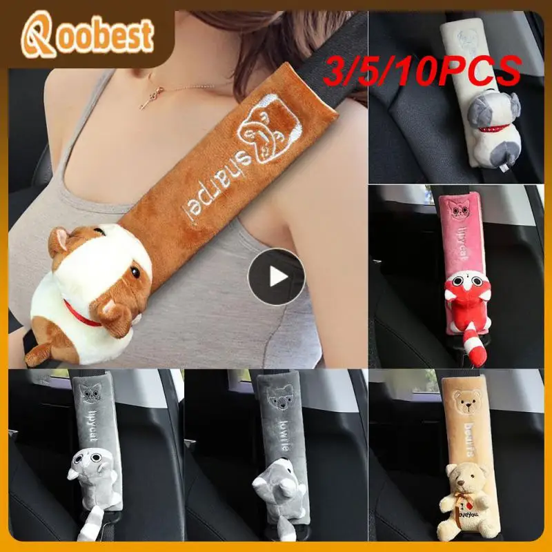 3/5/10PCS Durable Seat Belt Harness Cushion For Children/ Kids Toy Car Seatbelt Cover Cute Cartoon Seat Belt Shoulder Pads
3/5/10PCS Durable Seat Belt Harness Cushion For Children/ Kids Toy Car Seatbelt Cover Cute Cartoon Seat Belt Shoulder Pads