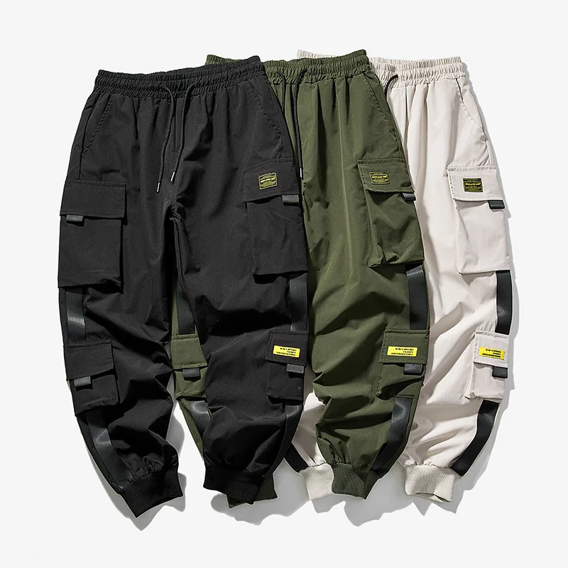 2022 Casual Mens Pants New Hip Hop Joggers Cargo Pants Men Harem Pants Multi-Pocket Ribbons Man Sweatpants Streetwear S-5XL
2022 Casual Mens Pants New Hip Hop Joggers Cargo Pants Men Harem Pants Multi-Pocket Ribbons Man Sweatpants Streetwear S-5XL