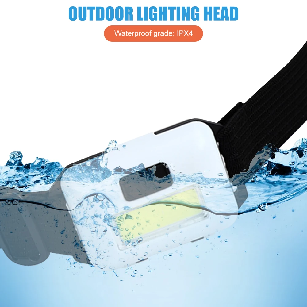 Easy To Carry Mini Flashlight COB LED Headlamp 3 Modes Night Fishing Waterproof Headlight Torch Lanterna For Outdoor Camping
Easy To Carry Mini Flashlight COB LED Headlamp 3 Modes Night Fishing Waterproof Headlight Torch Lanterna For Outdoor Camping