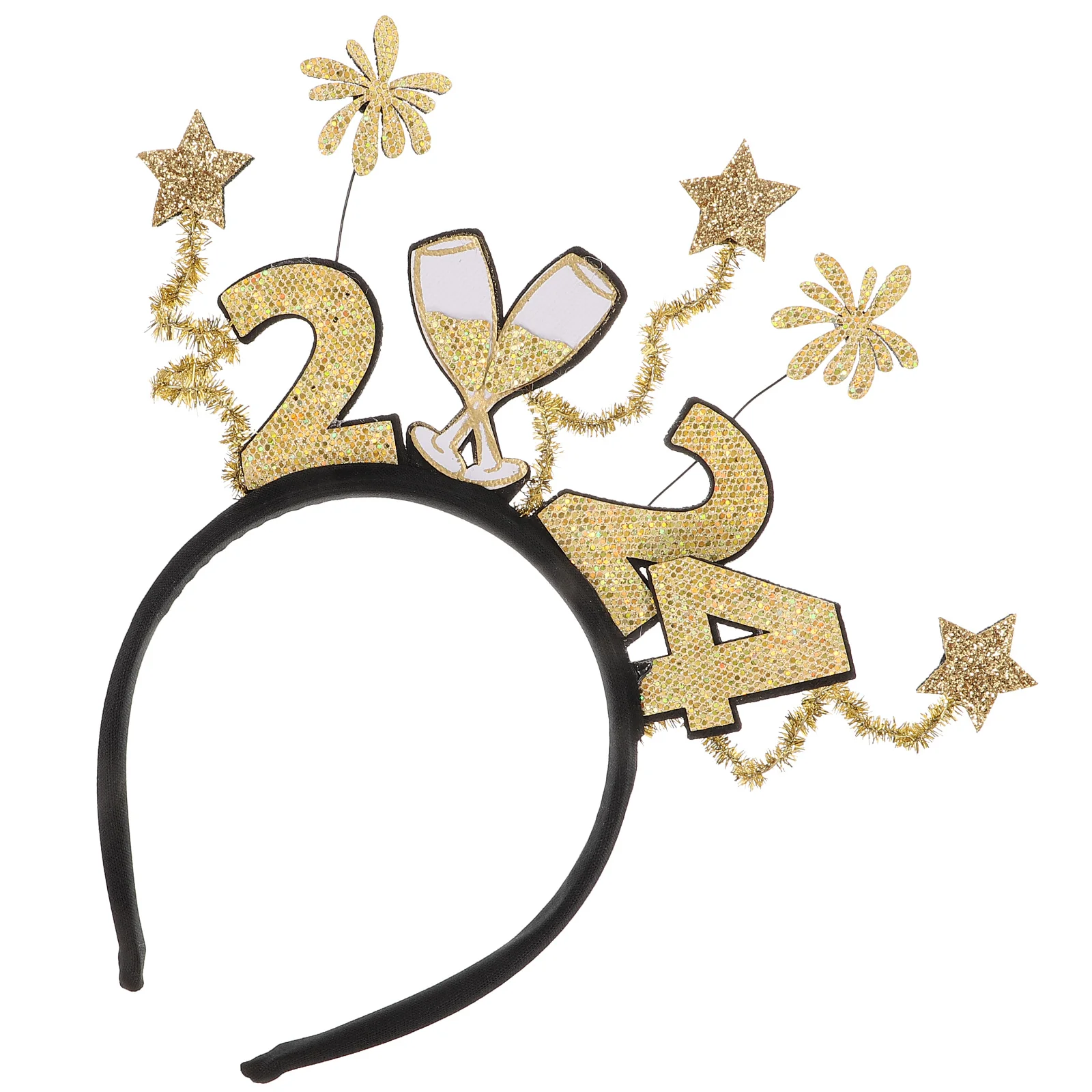New Year Theme Headband Creative 2024 New Year Eve Party Headband Festival Headdress
New Year Theme Headband Creative 2024 New Year Eve Party Headband Festival Headdress