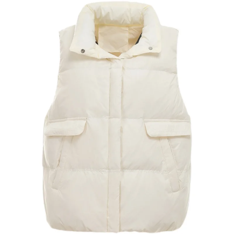 New Women Fashion Sleeveless Down Jacket Casual Style Autumn Winter Vest And Female Outwear
New Women Fashion Sleeveless Down Jacket Casual Style Autumn Winter Vest And Female Outwear