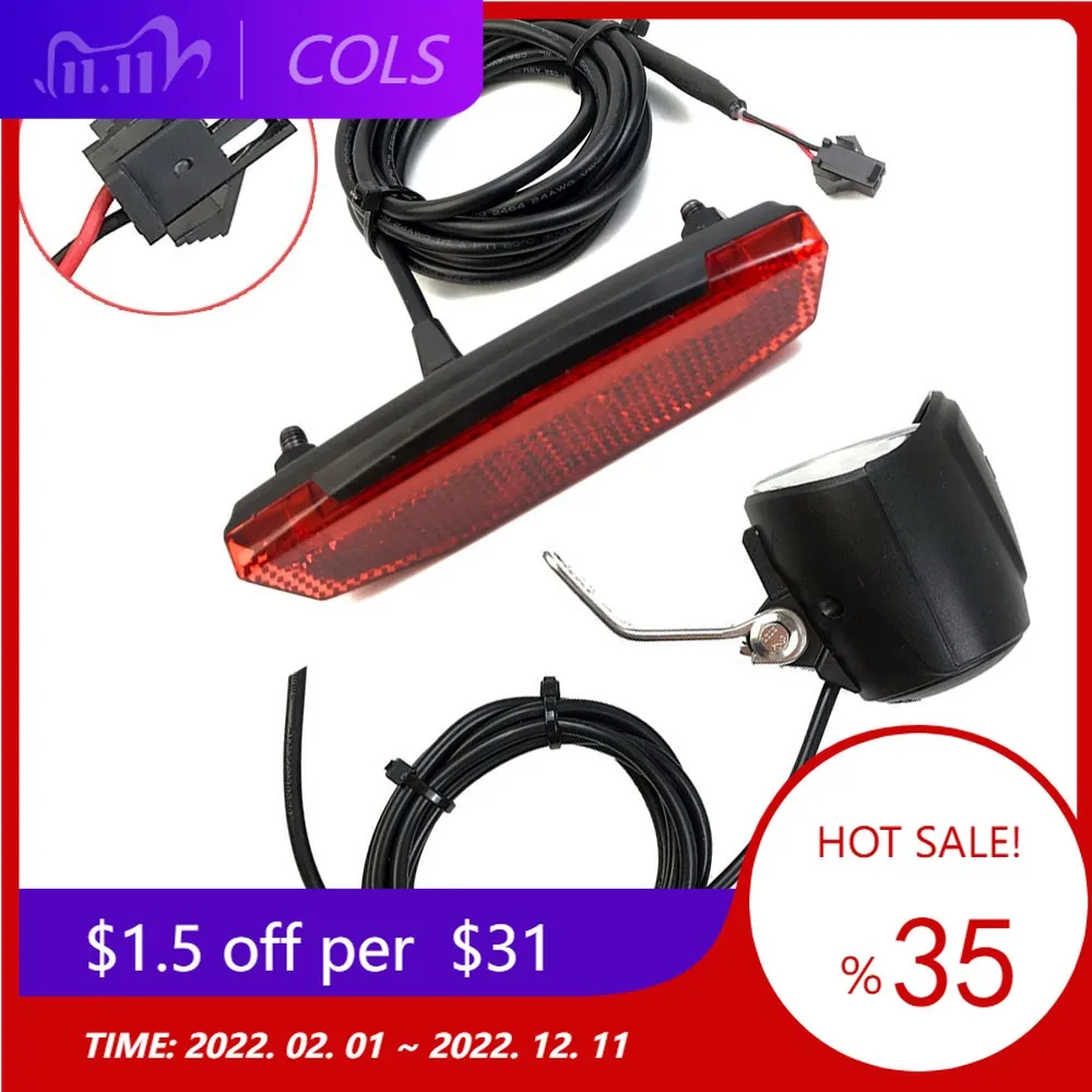 Electric Bike Front And Rear Light Set 12V-60V LED Ebike Headlight Taillight Waterproof Cycling Electric Bicycle Parts Accessory
Electric Bike Front And Rear Light Set 12V-60V LED Ebike Headlight Taillight Waterproof Cycling Electric Bicycle Parts Accessory
