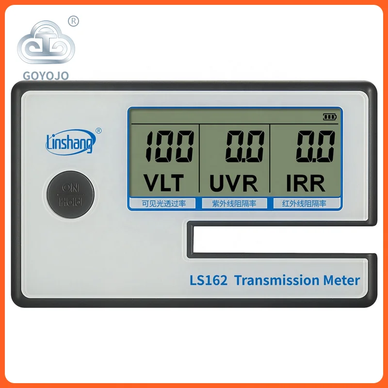 GOYOJO Portable Window Tint Transmission Meter Linshang LS162 Measure IR Rejection UV Blocking Rate Visible Light Transmittance
GOYOJO Portable Window Tint Transmission Meter Linshang LS162 Measure IR Rejection UV Blocking Rate Visible Light Transmittance
