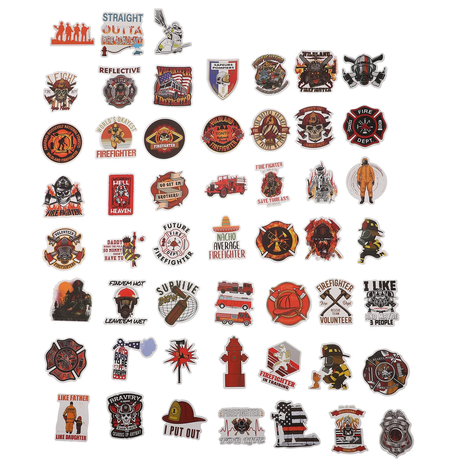 50 Sheets Sticker Hard Hat Cool Stickers Adults Water Bottles Bumper Welding Suitcase Hardhat Decals
50 Sheets Sticker Hard Hat Cool Stickers Adults Water Bottles Bumper Welding Suitcase Hardhat Decals