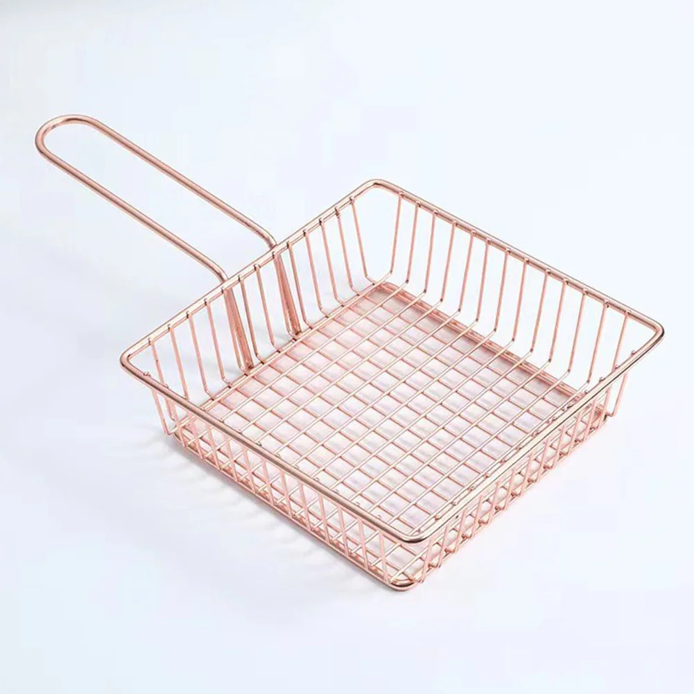 Tableware Kitchen Oil Sieve Oil Strainer Fry Cooking Basket French Fries Basket Kitchen Stainless Steel Large Size Rose Gold
Tableware Kitchen Oil Sieve Oil Strainer Fry Cooking Basket French Fries Basket Kitchen Stainless Steel Large Size Rose Gold