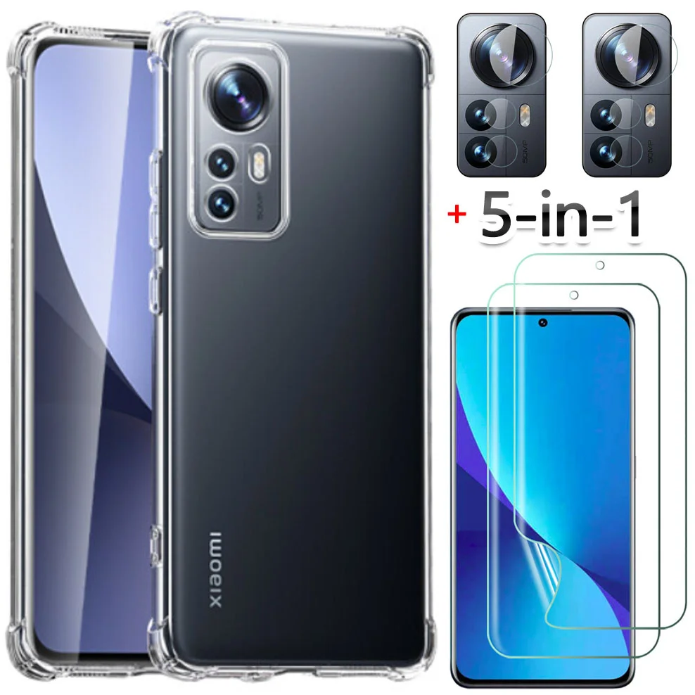 Hydrogel Film + Case for Mi-12 Lite, Xiaomi 12X Phone Cases Mi12 Xiaomi 12X Shockproof Silicone Cover Mi 12 Pro Xiaomi 12 Case
Hydrogel Film + Case for Mi-12 Lite, Xiaomi 12X Phone Cases Mi12 Xiaomi 12X Shockproof Silicone Cover Mi 12 Pro Xiaomi 12 Case