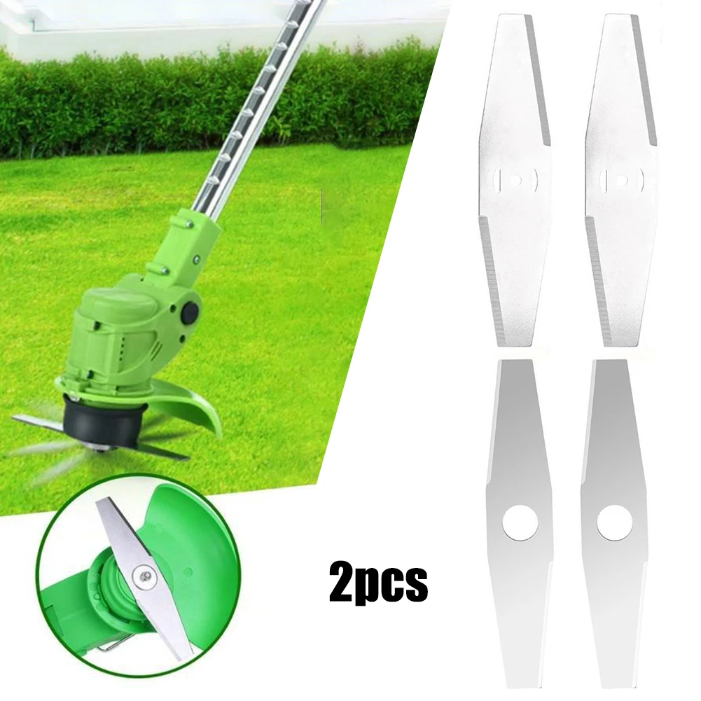 2pcs Grass Trimmer Blades Stainless Steel Metal Replacement Trimmer Cutter For Lawn Mower Garden Tool Accessories
2pcs Grass Trimmer Blades Stainless Steel Metal Replacement Trimmer Cutter For Lawn Mower Garden Tool Accessories