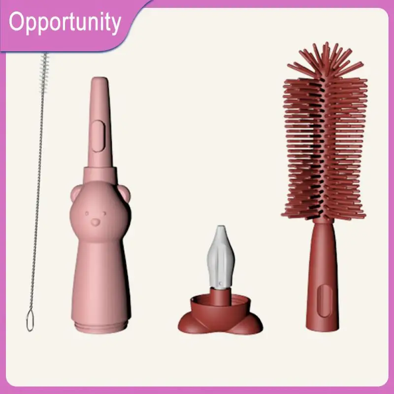 

Multifunctional Removable Bottle Brush Suit Design Nipple Brush Multipurpose Brush Clean Without Dead Corners Cup Brush