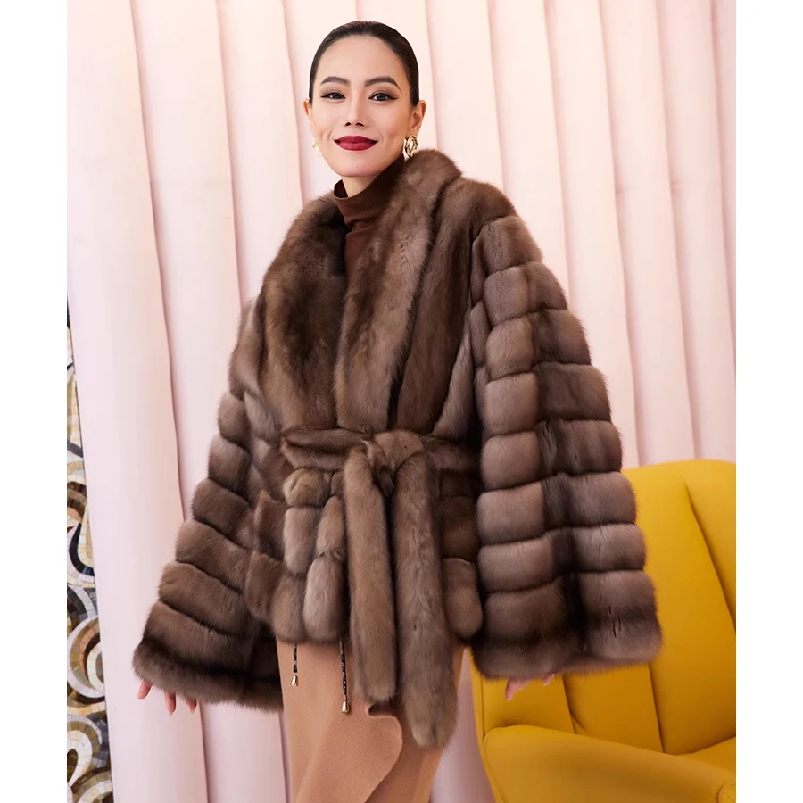 Natural Fox Fur Women's Short Jacket Coat Women Real 2023 Luxury Winter Best Selling Styles
Natural Fox Fur Women's Short Jacket Coat Women Real 2023 Luxury Winter Best Selling Styles
