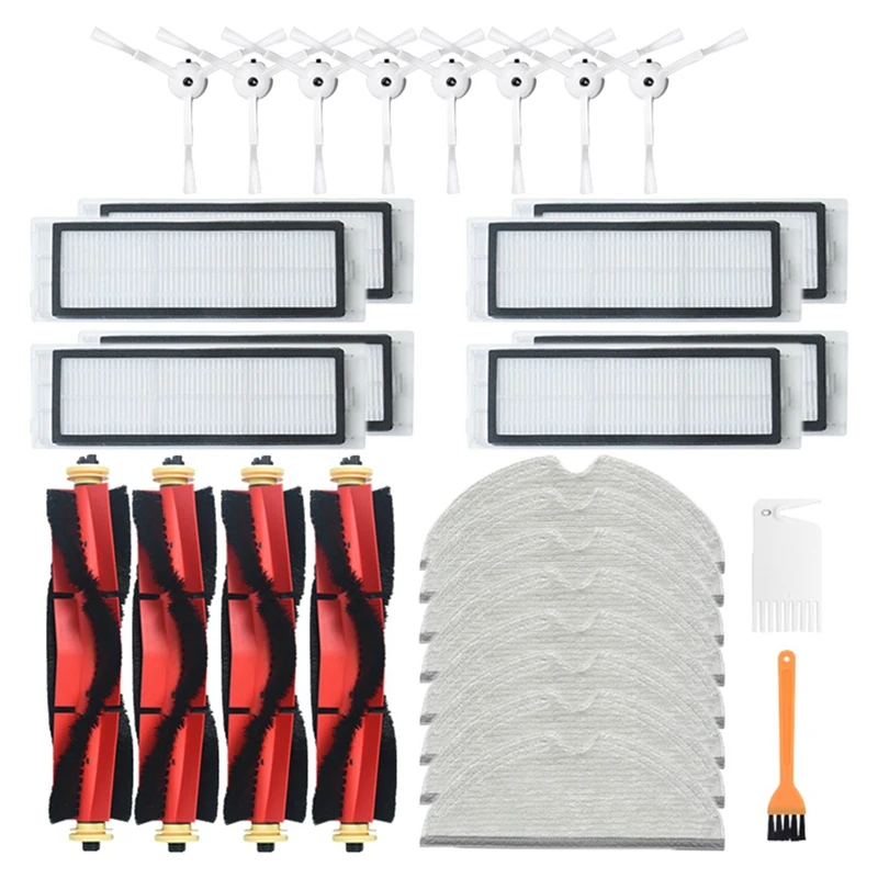Запчасти для робота-пылесоса Xiaomi Roborock S6 MAXV S6 PURE S6 1/1 S, основная боковая щетка, фильтр НЕРА, 1 комплект
Запчасти для робота-пылесоса Xiaomi Roborock S6 MAXV S6 PURE S6 1/1 S, основная боковая щетка, фильтр НЕРА, 1 комплект