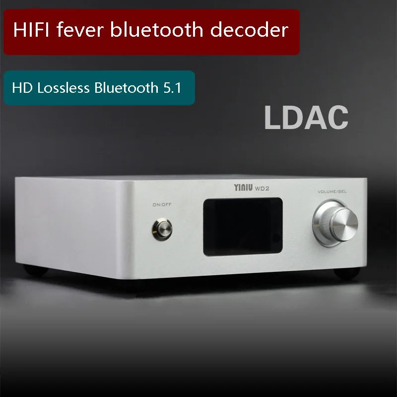 

Fever-grade Bluetooth 5.1 Receiver Dual PCM1794 HIFI Audio Decoder LDAC Coaxial Optical Output USB OTG Sound Card Function