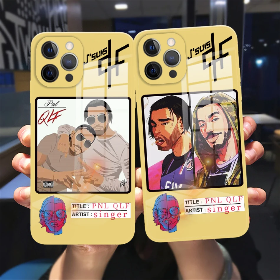 Luxury PNL QLF rapper singer Phone Cover For iPhone 11 12 13 14 Pro Max 12 13 Mini Yellow Tempered Glass reflective bumper Case
Luxury PNL QLF rapper singer Phone Cover For iPhone 11 12 13 14 Pro Max 12 13 Mini Yellow Tempered Glass reflective bumper Case