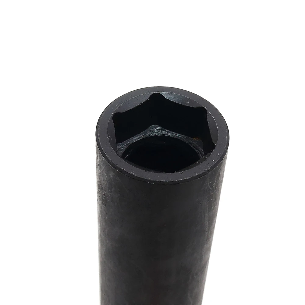 Black Chrome vanadium Steel Hex Socket Adapter with Strong Torque and High Bite Ideal for Auto and Mechanical Repair
Black Chrome vanadium Steel Hex Socket Adapter with Strong Torque and High Bite Ideal for Auto and Mechanical Repair