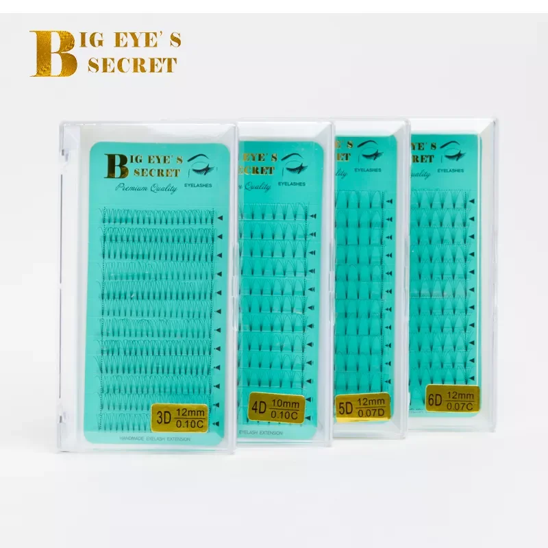 Big Eye's Secret Luxury Lashes 10 Trays Premade Fans Handmade Eyelashes Pre Made Volume Fans Volume Lashes Eyelash Extensi
Big Eye's Secret Luxury Lashes 10 Trays Premade Fans Handmade Eyelashes Pre Made Volume Fans Volume Lashes Eyelash Extensi
