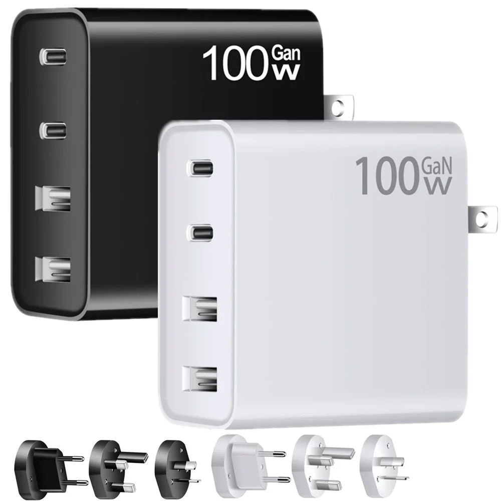 100W Gan Quick Charger 4Ports 100W+30W Dual PD QC3.0 Wall Charger Eu US UK AU Plugs For Iphone 12 13 14 Samsung Tablet PC
100W Gan Quick Charger 4Ports 100W+30W Dual PD QC3.0 Wall Charger Eu US UK AU Plugs For Iphone 12 13 14 Samsung Tablet PC