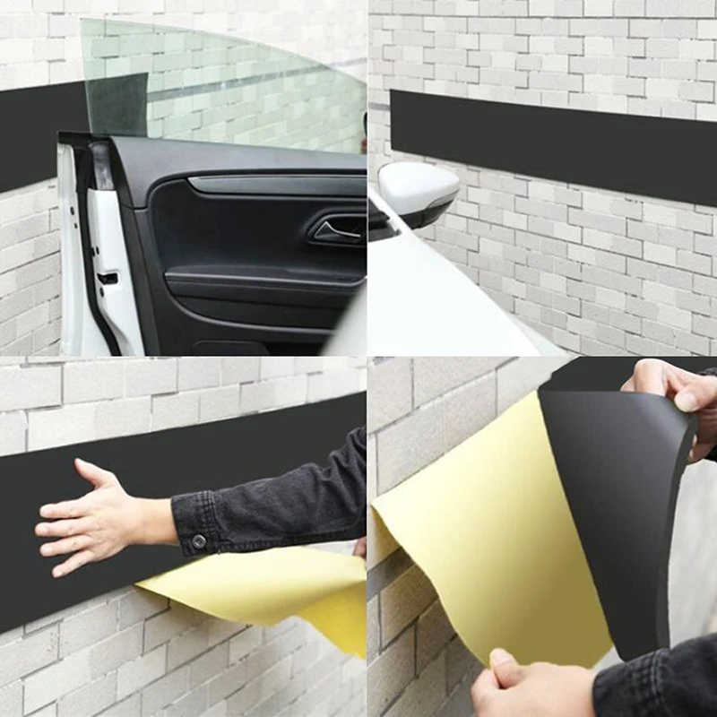 200*20cm Car Door Protector Garage Rubber Wall Guard Bumper Safety Parking Home Wall Protection Car-styling Car Accessories
200*20cm Car Door Protector Garage Rubber Wall Guard Bumper Safety Parking Home Wall Protection Car-styling Car Accessories