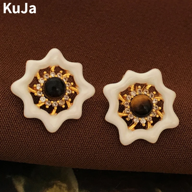 Fashion Jewelry 925 Silver Needle Vintage Temperament White Color Stone Earrings For Women Party Gifts Simply Design Hot Sale
Fashion Jewelry 925 Silver Needle Vintage Temperament White Color Stone Earrings For Women Party Gifts Simply Design Hot Sale