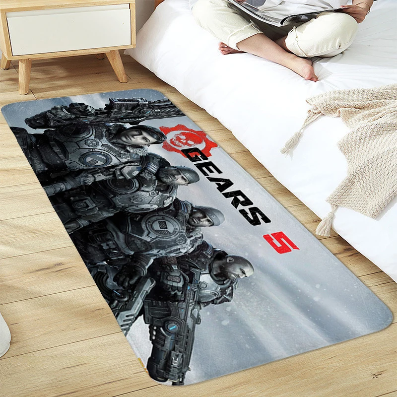 Напольные коврики для дома впитывающие в стиле B-Gears of War входа дом спальни