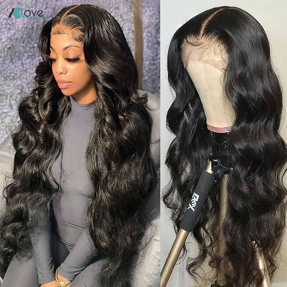 Allove 30 Inch Body Wave Lace Front Wig 13x4 Transparent Lace Frontal Wig Glueless PrePlucked Brazilian Hair Wigs For Women
Allove 30 Inch Body Wave Lace Front Wig 13x4 Transparent Lace Frontal Wig Glueless PrePlucked Brazilian Hair Wigs For Women