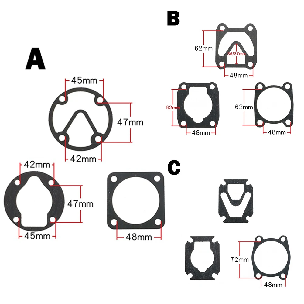 3 In 1 Air Compressor Cylinder Head Base Valve Plate Gaskets Washers Plastic Compressor Accessries Cylinder Cover Gasket
3 In 1 Air Compressor Cylinder Head Base Valve Plate Gaskets Washers Plastic Compressor Accessries Cylinder Cover Gasket