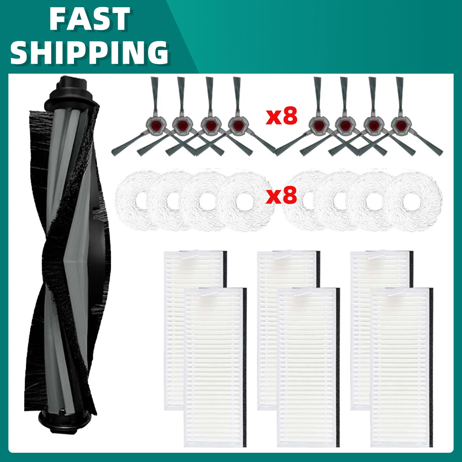 For Yeedi Mop Station Pro Robot Vacuum Cleaner Accessory Spare Parts Main Roller Side Brushes Hepa Filter Mop Cloth
For Yeedi Mop Station Pro Robot Vacuum Cleaner Accessory Spare Parts Main Roller Side Brushes Hepa Filter Mop Cloth