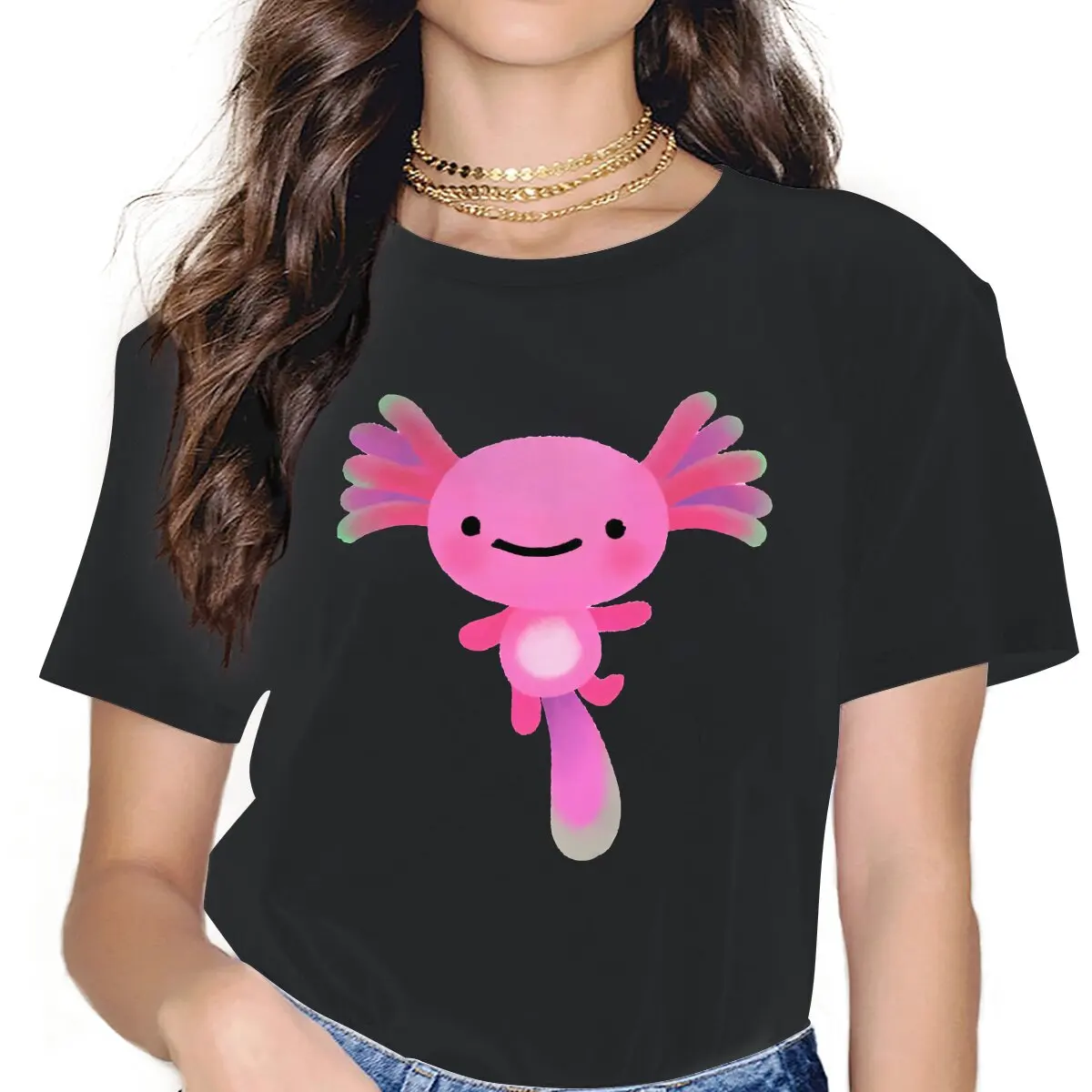 Women Coral T Shirt Axolotl Lover 100% Cotton Clothes Funny Short Sleeve Crewneck Tee Shirt Adult T-Shirts
Women Coral T Shirt Axolotl Lover 100% Cotton Clothes Funny Short Sleeve Crewneck Tee Shirt Adult T-Shirts