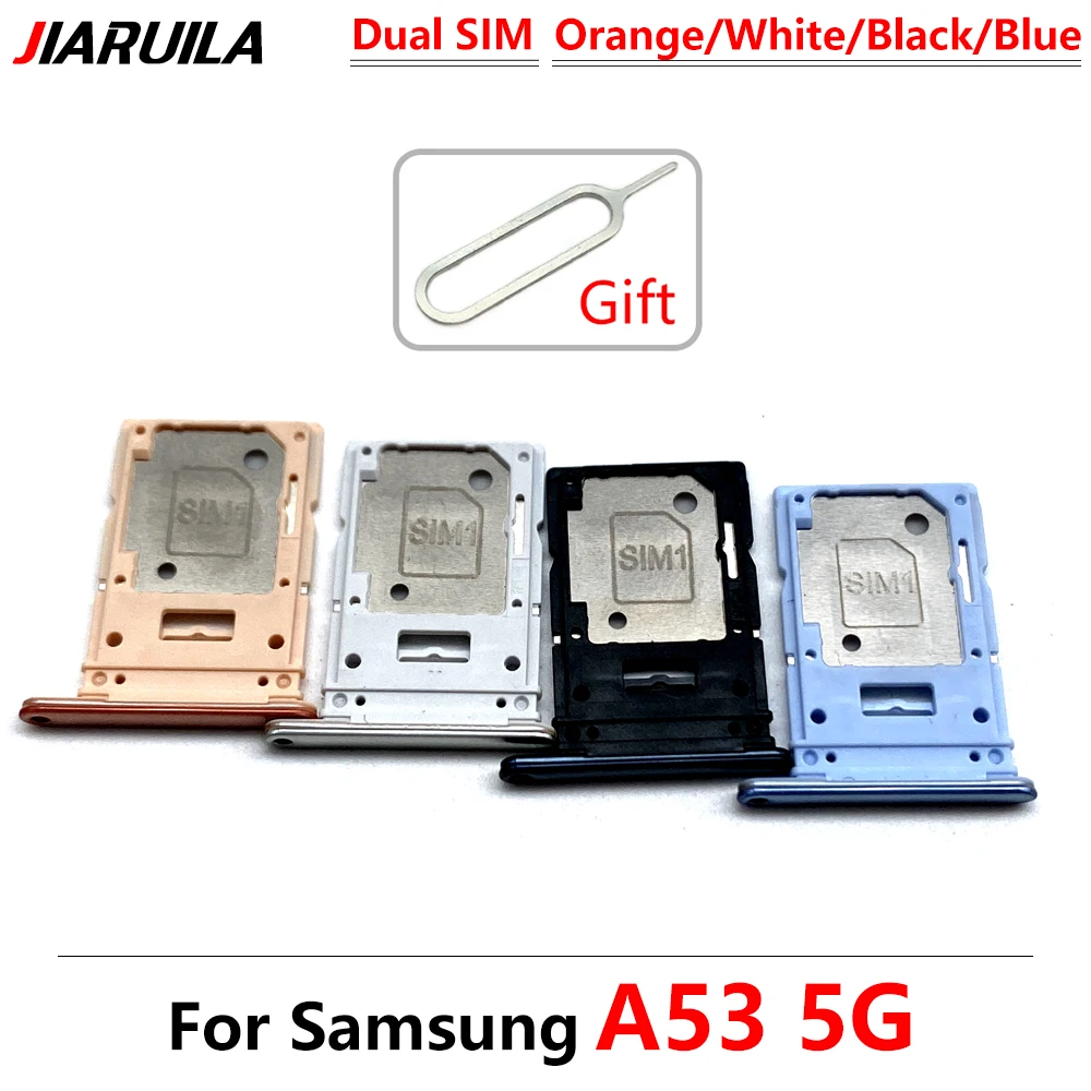 

SIM Card Slot SD Card Tray Holder Adapter For Samsung A32 4G A33 A53 5G A73 Micro Nano Slot Holder Adapter Socket