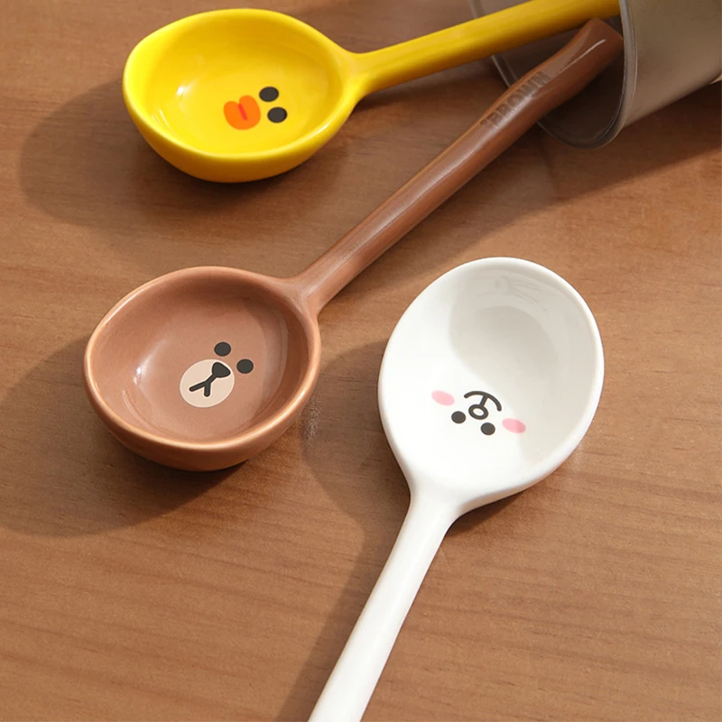 Kawaii Line Friends Brown Cony Sally Japanese Ceramic Spoon Home Soup Spoon Long Handle Spoon Delicate Spoon
Kawaii Line Friends Brown Cony Sally Japanese Ceramic Spoon Home Soup Spoon Long Handle Spoon Delicate Spoon