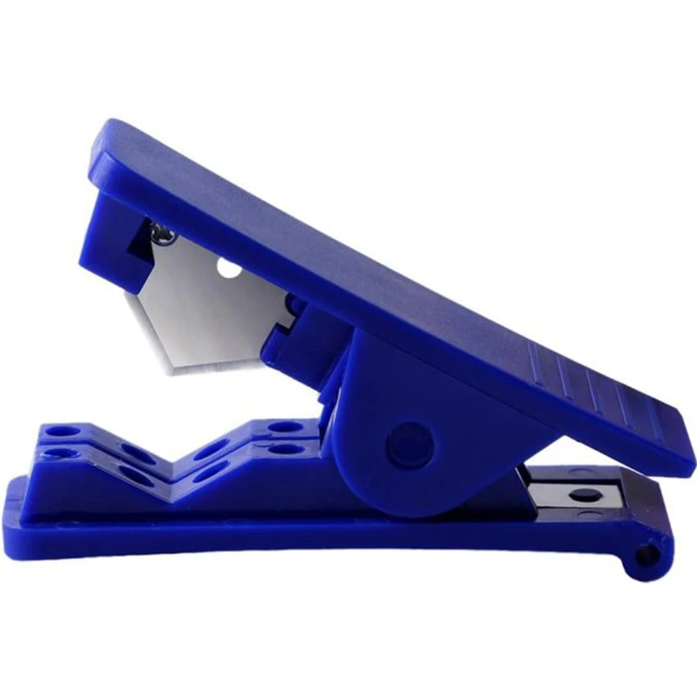 Tube Cutter 3.14*1.18*0.98Inch Blue For Cutting 1/4" 3/8" 1/2" PVC, PE, PU, PA Tubes Hose Cutter Pipe Cutting Tool
Tube Cutter 3.14*1.18*0.98Inch Blue For Cutting 1/4" 3/8" 1/2" PVC, PE, PU, PA Tubes Hose Cutter Pipe Cutting Tool