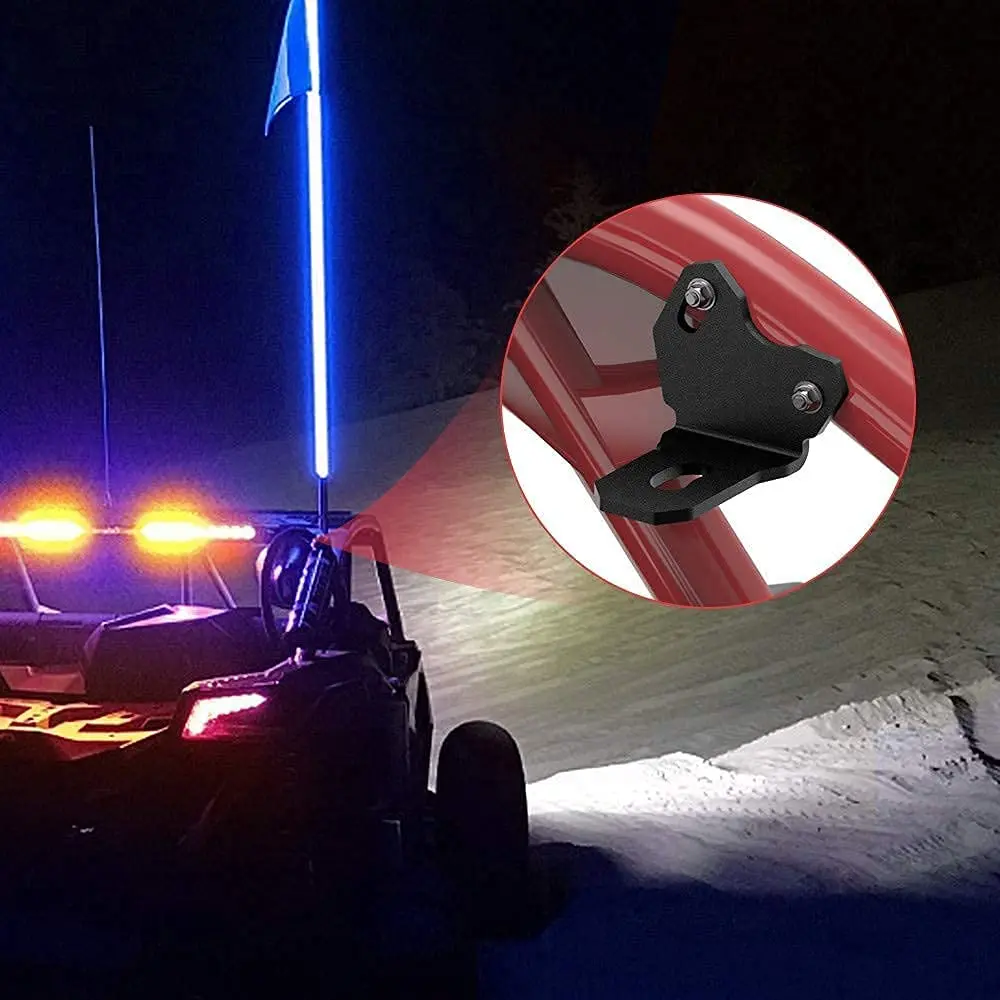MOVOTOR 2Pcs Whip Holder UTV Rear Pillar Flag Antenna Mounting Brackets Compatible with Can Am Maverick X3 X3 Max Turbo DS RS RR
MOVOTOR 2Pcs Whip Holder UTV Rear Pillar Flag Antenna Mounting Brackets Compatible with Can Am Maverick X3 X3 Max Turbo DS RS RR