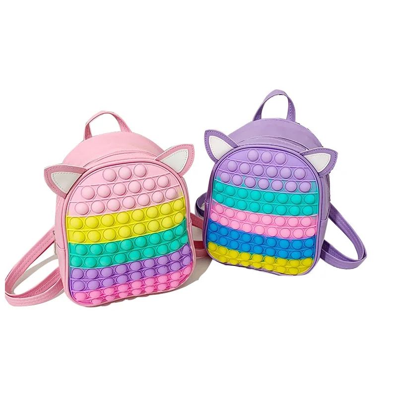 Cat Ears Backpacks Girls Kids Stress Relief Children Bag Stress Relief Squeeze Toys Soft Squishy schoolbag Kawaii Ears
Cat Ears Backpacks Girls Kids Stress Relief Children Bag Stress Relief Squeeze Toys Soft Squishy schoolbag Kawaii Ears