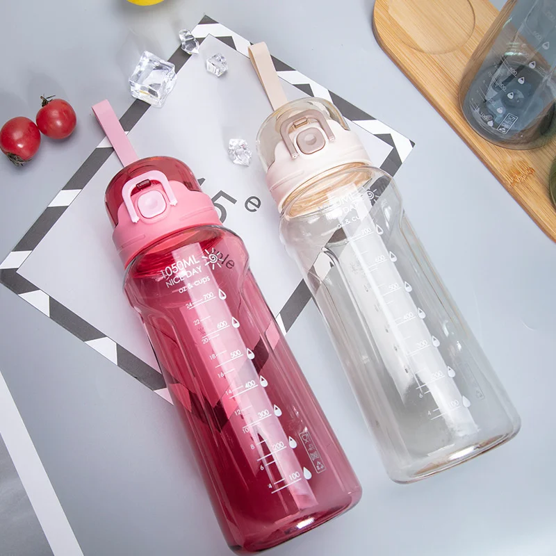 Plastic 1000ml Graduated Water Cup Large Capacity Men's and Women's Fitness Portable Large Water Cup Outdoor Sports Kettle
Plastic 1000ml Graduated Water Cup Large Capacity Men's and Women's Fitness Portable Large Water Cup Outdoor Sports Kettle