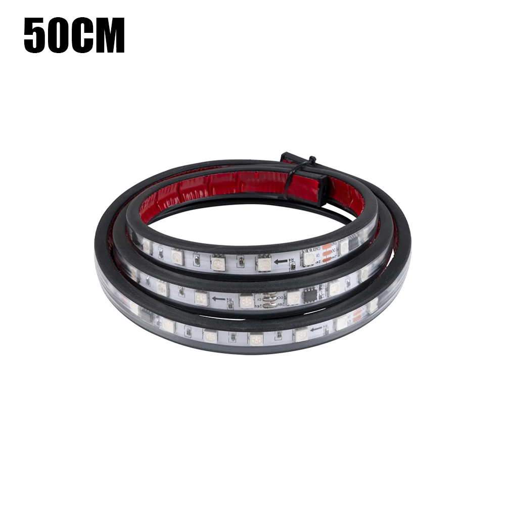 24V LED Truck Light Strips Light DRL Brake Lights Colorful Atmosphere Lamp Universal Car Light Bar Silicone LED Light
24V LED Truck Light Strips Light DRL Brake Lights Colorful Atmosphere Lamp Universal Car Light Bar Silicone LED Light