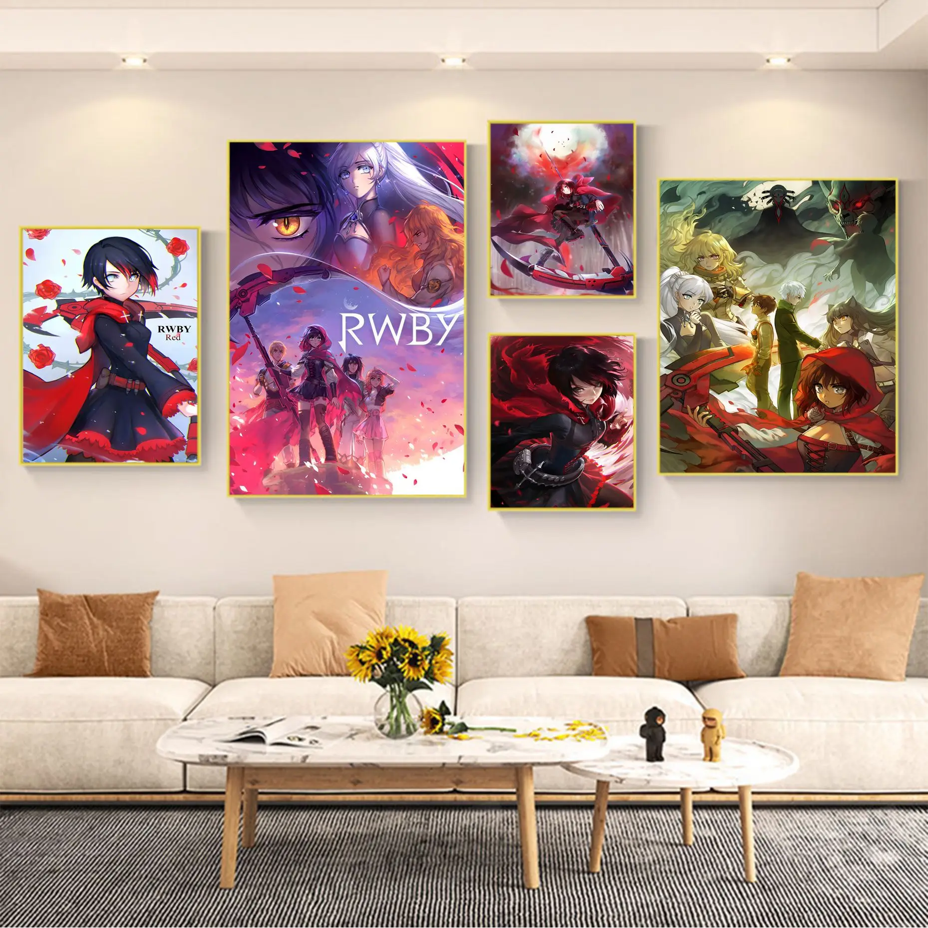 Cartoon R-RWBY Poster DIY Sticky Poster Waterproof Paper Sticker Coffee House Bar Home Decor
Cartoon R-RWBY Poster DIY Sticky Poster Waterproof Paper Sticker Coffee House Bar Home Decor