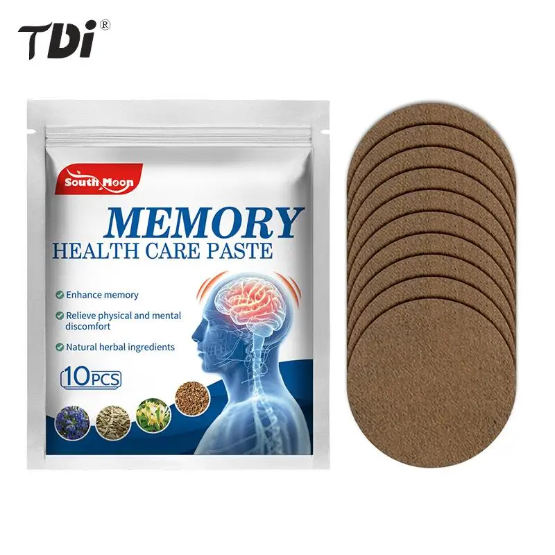 10Pcs Memory Health Care Patch Improve Forgetfulness Enhance Concentration Chinese Medicine Herbs Plaster
10Pcs Memory Health Care Patch Improve Forgetfulness Enhance Concentration Chinese Medicine Herbs Plaster