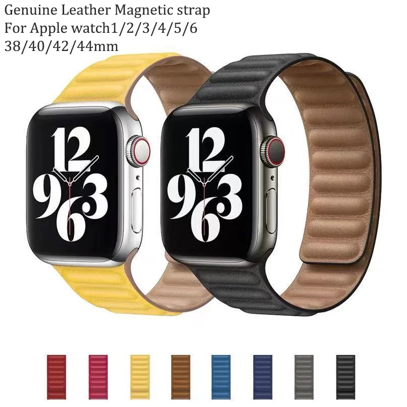 Ремешок из натуральной кожи для Apple Watch Band 40/38/42/44 мм, магнитный браслет для IWatch Series Se 6 5 4 3 2 1, аксессуары
Ремешок из натуральной кожи для Apple Watch Band 40/38/42/44 мм, магнитный браслет для IWatch Series Se 6 5 4 3 2 1, аксессуары