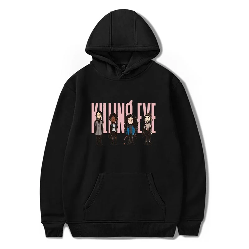 Толстовки с капюшоном American Tv series Killing Eve, Повседневный хлопковый пуловер унисекс с длинным рукавом и капюшоном, свитшоты
Толстовки с капюшоном American Tv series Killing Eve, Повседневный хлопковый пуловер унисекс с длинным рукавом и капюшоном, свитшоты