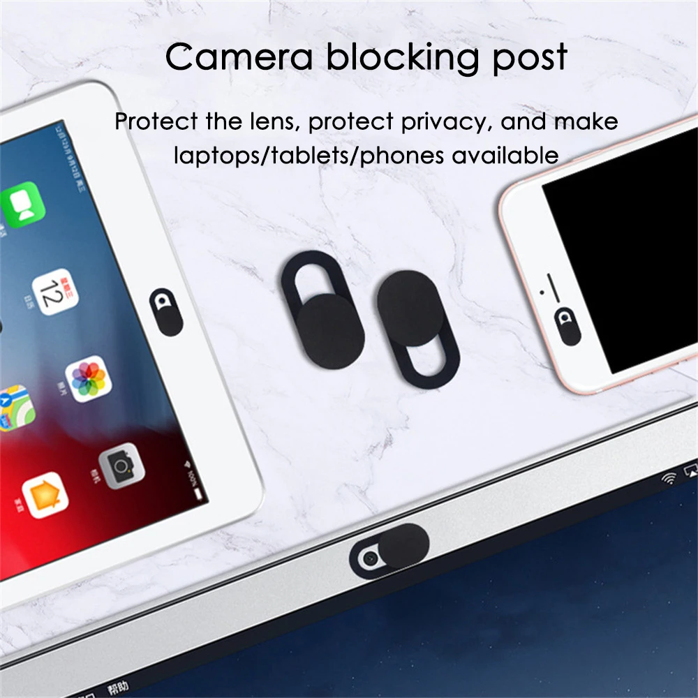 Webcam Portable Magnet Slider 1-8pcs Privacy Sticker Universal Camera Cover For Laptop Ipad Pc Neutral High-quality Plastic
Webcam Portable Magnet Slider 1-8pcs Privacy Sticker Universal Camera Cover For Laptop Ipad Pc Neutral High-quality Plastic