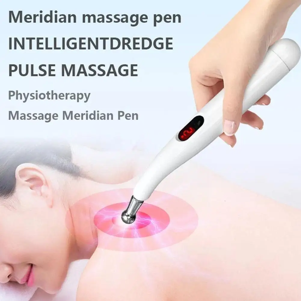 New 5 IN 1 Electronic Acupuncture Point Pen Rechargeable Energy Meridian Muscle Pulse Massage Microcurrent Pen Massager Sti D8Z5
New 5 IN 1 Electronic Acupuncture Point Pen Rechargeable Energy Meridian Muscle Pulse Massage Microcurrent Pen Massager Sti D8Z5