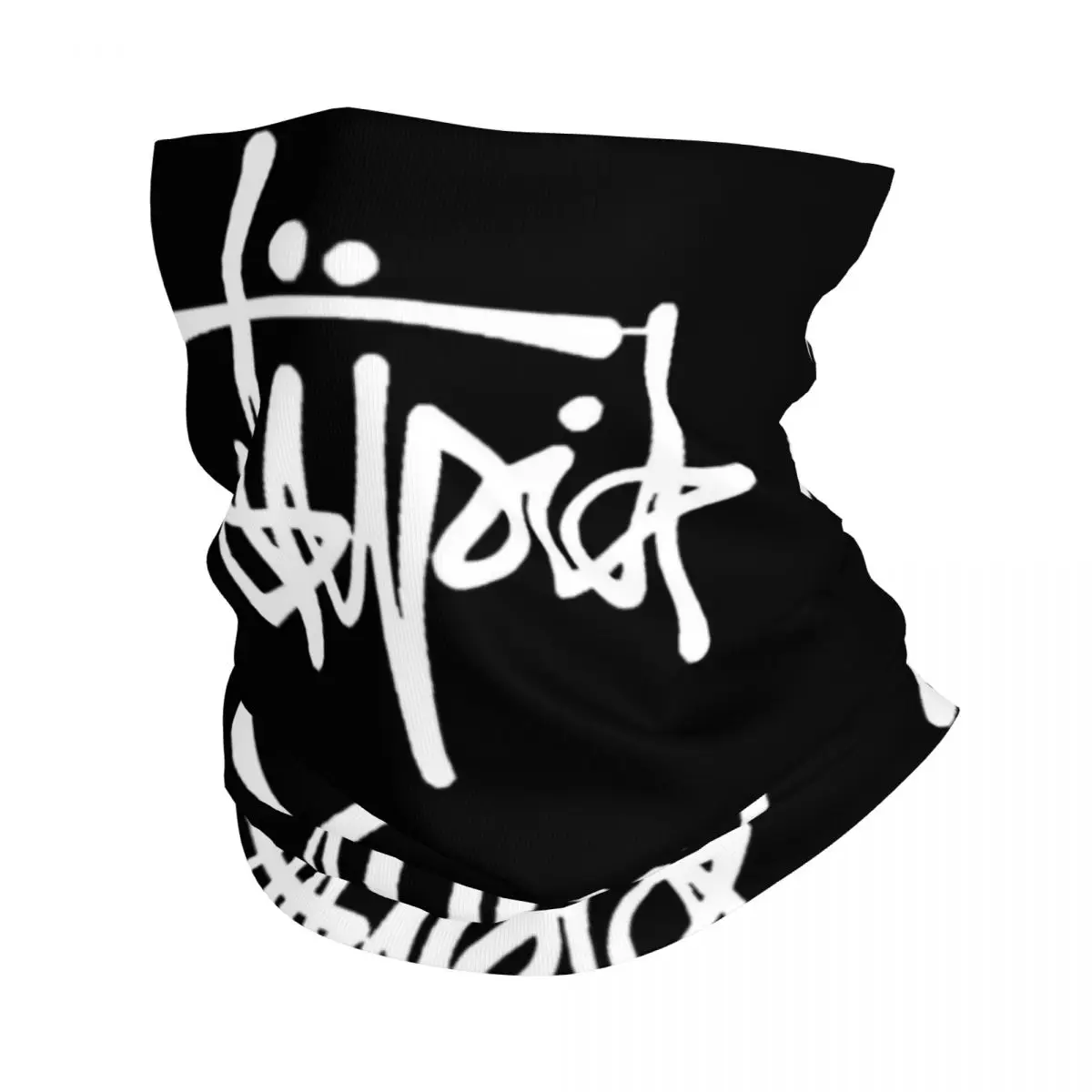 

Stupid - Stussy Parody Bandana Neck Gaiter Printed Magic Scarf Warm Headwear Outdoor Sports Unisex Adult All Season