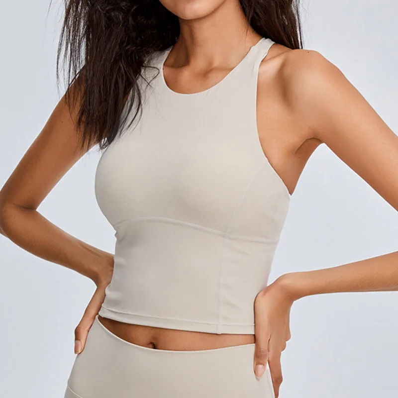 Comfy Cross Back Wide Strap Push-up Sports Bra Women Shock Proof Running Fitness Crop Top Crew Neck Padded Workout Yoga Tanks
Comfy Cross Back Wide Strap Push-up Sports Bra Women Shock Proof Running Fitness Crop Top Crew Neck Padded Workout Yoga Tanks