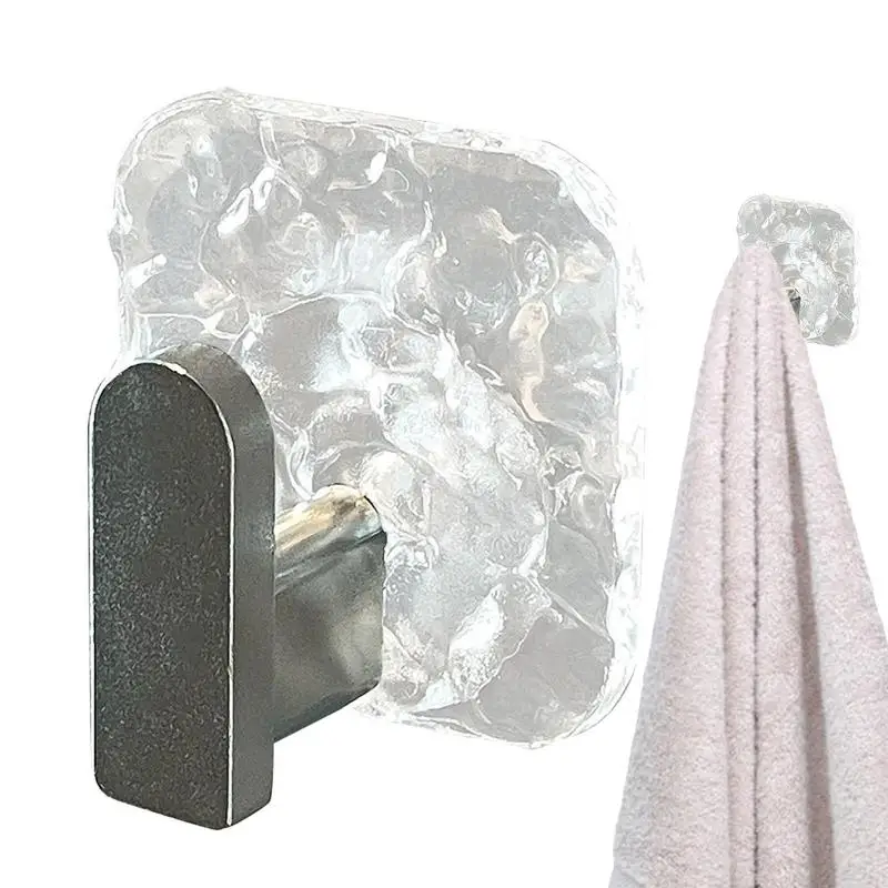 Acrylic Wall Hooks Self Adhesive Towel Hook No Drilling Strong Load Bearing Door Hooks Transparent Hanging Wall Coat Hanger
Acrylic Wall Hooks Self Adhesive Towel Hook No Drilling Strong Load Bearing Door Hooks Transparent Hanging Wall Coat Hanger