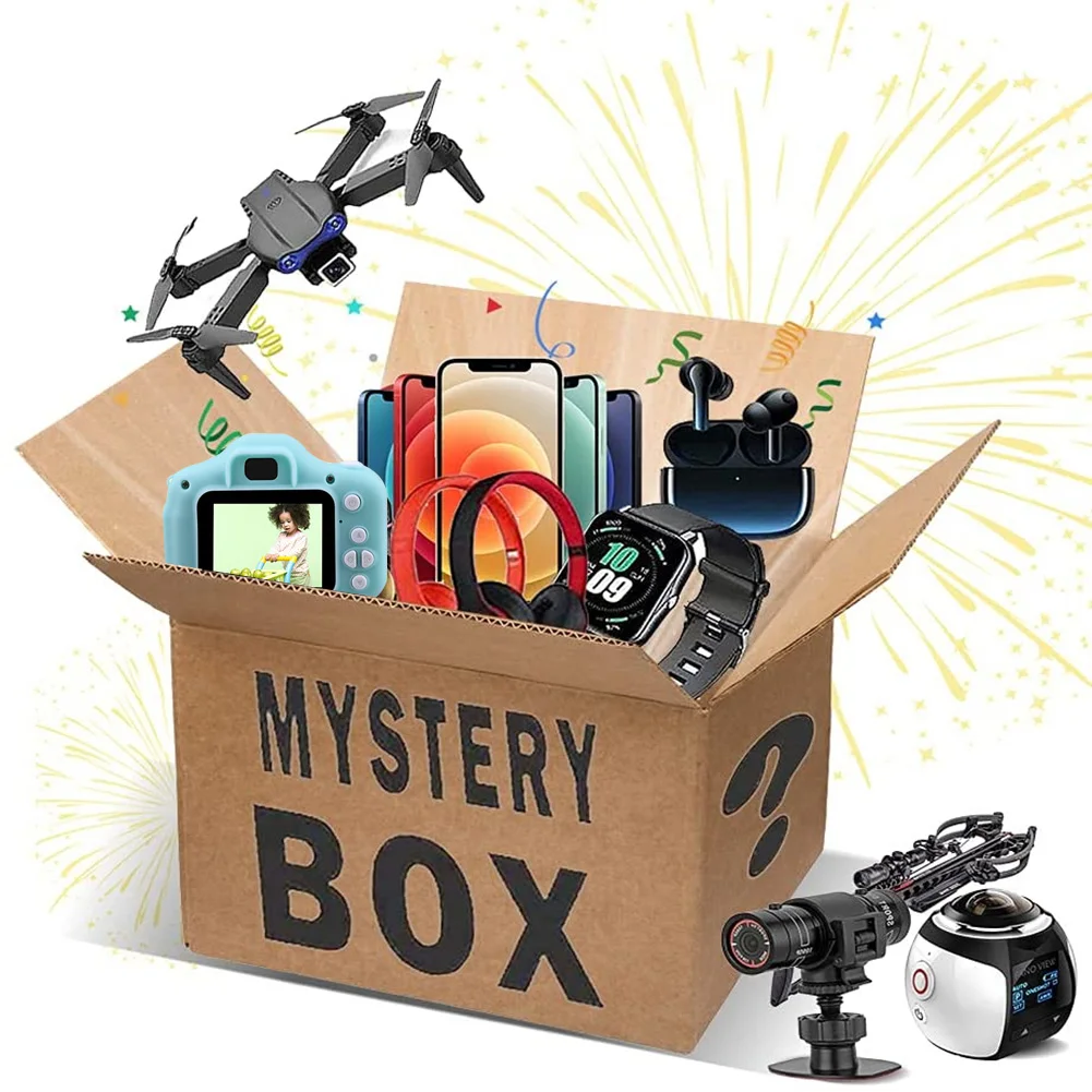 2022 New Lucky Boxes Mistery Box Premium Electronic Product Mystery Box Boutique 1To 3 Pcs Random Most Popular High Quality Gift 
2022 New Lucky Boxes Mistery Box Premium Electronic Product Mystery Box Boutique 1To 3 Pcs Random Most Popular High Quality Gift