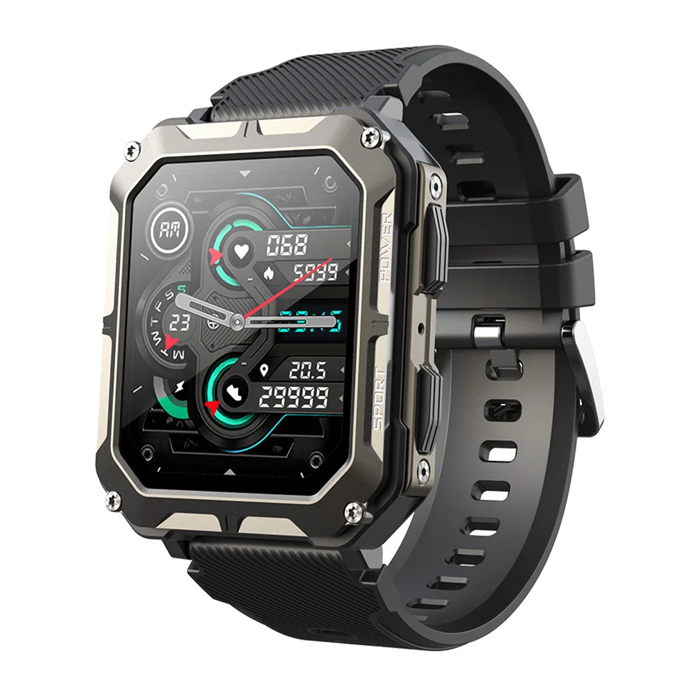 Smart Watch Men Sport Smartwatch C20Pro IP68 Waterproof Bluetooth Call 35 Days Standby 123 Sport Modes HD Screen Surprise price
Smart Watch Men Sport Smartwatch C20Pro IP68 Waterproof Bluetooth Call 35 Days Standby 123 Sport Modes HD Screen Surprise price